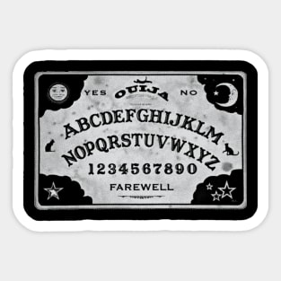 Ouija Board Sticker